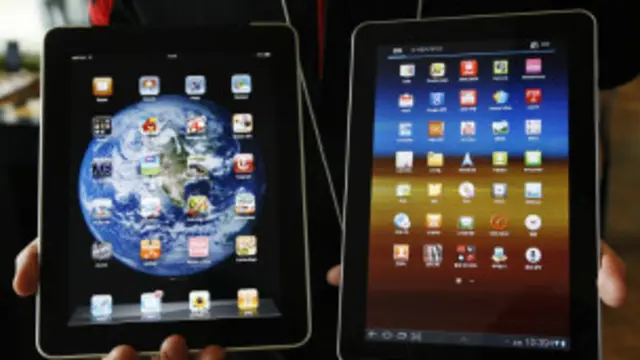 ایپل کے آئی فون اور سیمسنگ کی گیلکسی کے فیچر ایک جیسے ہیں