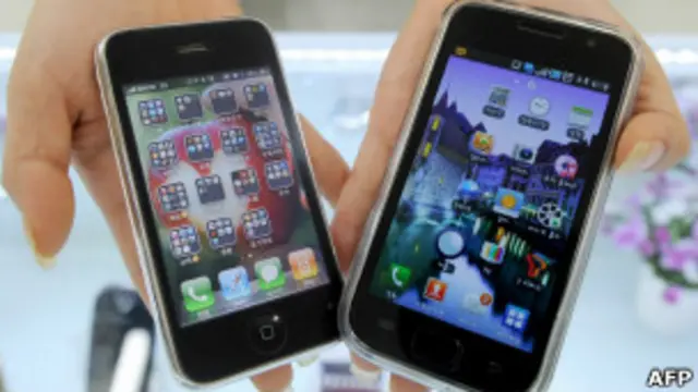 Смартфоны Apple и Samsung