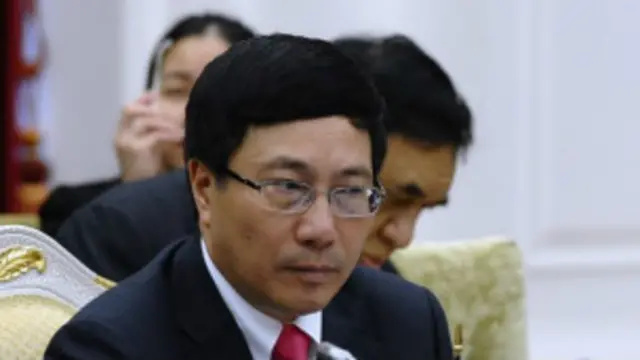Bộ trưởng Ngoại giao Phạm Bình Minh có mặt trong chuyến đi