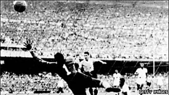 Uruguay superó a Brasil en 1950.