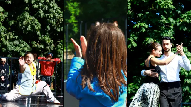 作为伦敦2012庆典（London 2012 Festival）的大型活动系列之一，舞汇表现了其节目多样性。其中，中国工夫表演赢得群众不少的掌声。