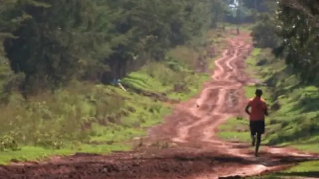 Будущие чемпионы тренируются в Кении