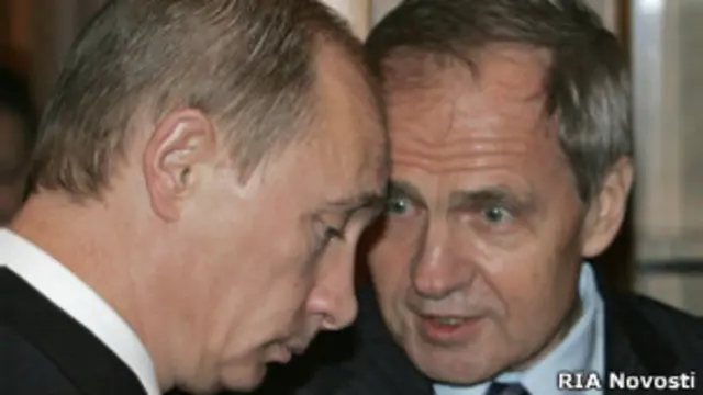 Владимир Путин и Валерий Зорькин