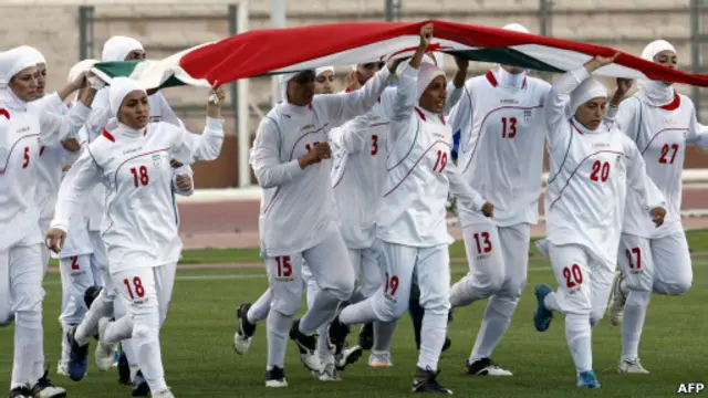 Pemain sepak bola perempuan Iran
