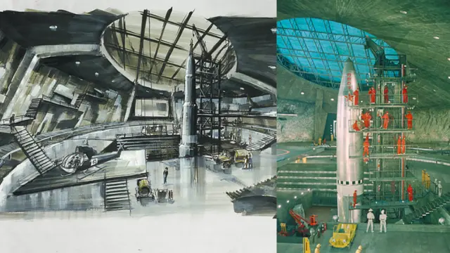 فلم یو اونلی لِو ٹوائس کے سیٹ کا ڈیزائن کین ایڈمز نے کیا