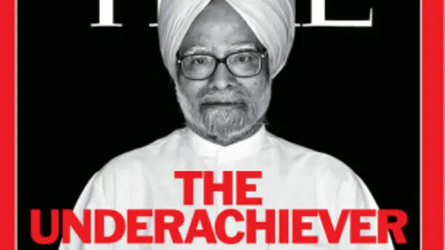 टाइम पत्रिका के कवर पर मनमोहन सिंह