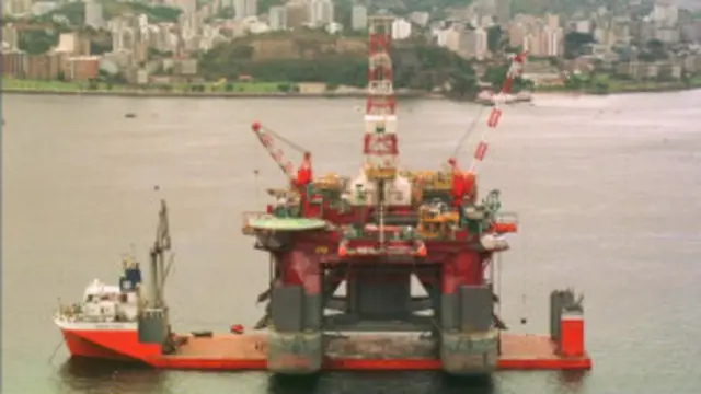 Plataforma de petróleo (Foto BBC)