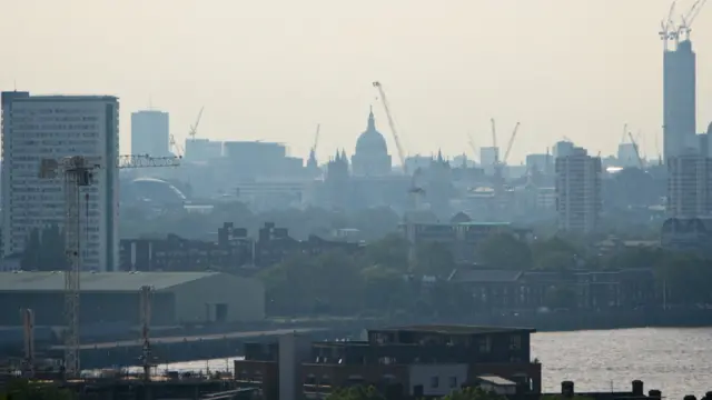 Vista do centro de Londres a partir do parque de Greenwich (Foto: Terry Wilson / BBC Brasil)