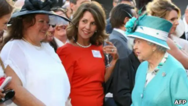 دیدار با ملکه الیزابت دوم در پرت