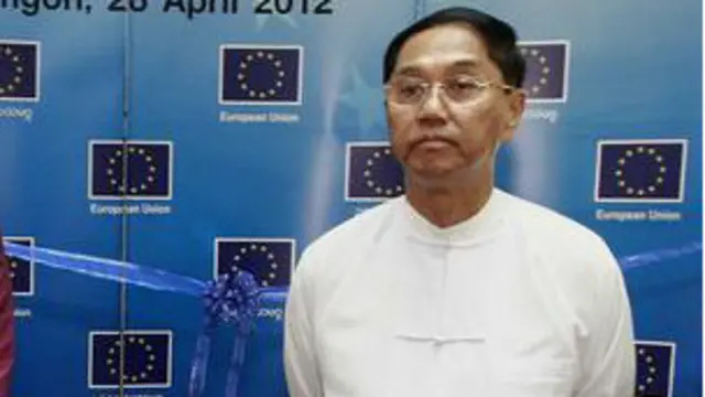 Rangoon Division Chief Minister U Myint Swe
