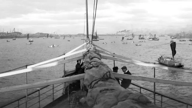 Корабль на реке Ванпу