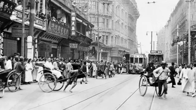 Улица в Шанхае