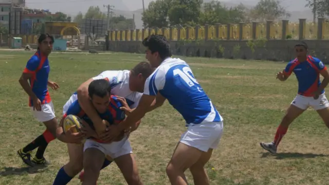 څه موده وړاندې د افغانستان رګبي ملي لوبډلې د ایساف ځواکونو له لوبډلو سره په کابل کې سیالۍ هم کړې وې.