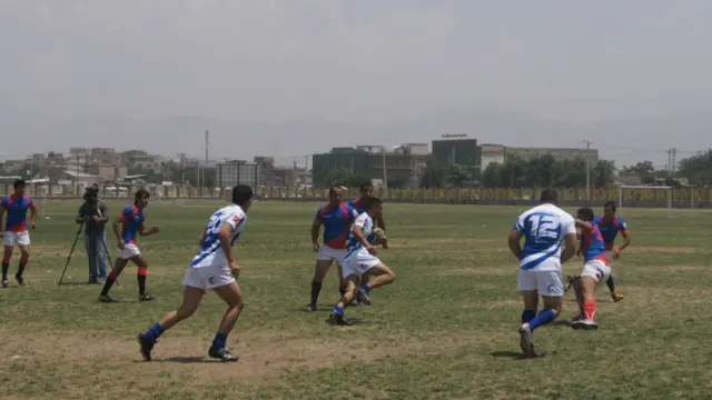 د کابل په حضوري لوبغالي کې د کابل یوناټیډ او د خراسان رګبي لوبډلو لومړنۍ ۱۵ کسیزه سیالي وکړه.