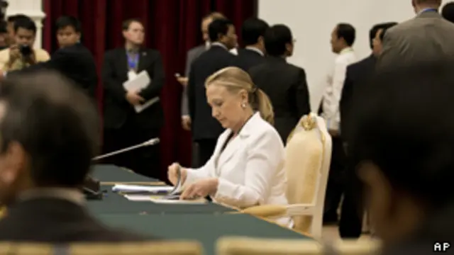 美国国务卿希拉里·克林顿(11/07/2012)