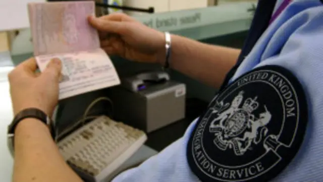 英国边境署移民官员