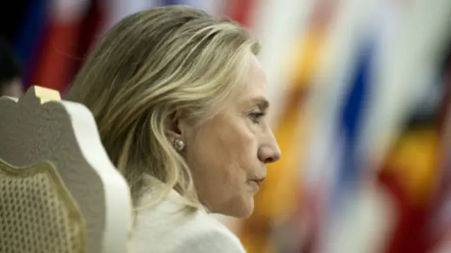 Ngoại trưởng Hillary Clinton tại Phnom Penh
