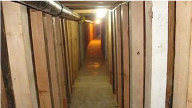 نفق بين المكسيك والولايات المتحدة