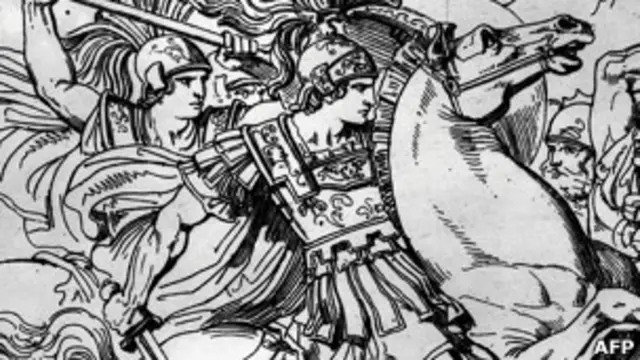 Dibujo de Alejandro Magno