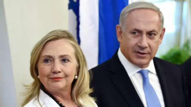 كلينتون، نتنياهو، اسرائيل ، ايران