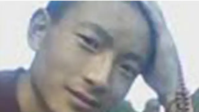 自焚的18岁藏族僧人洛桑洛增（藏人行政中央官方网站照片）