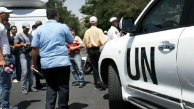 ویل کېږي چې پر ملګرو ملتونو کار کوونکو د یاغیانو تر واک لاندې سیمه کې له بهره ډزې وشوې