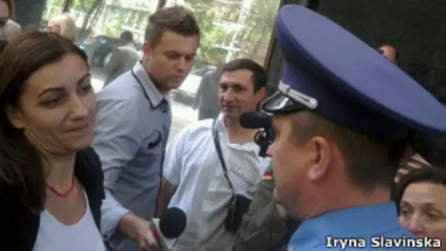 Пикет журналистов под ГПУ