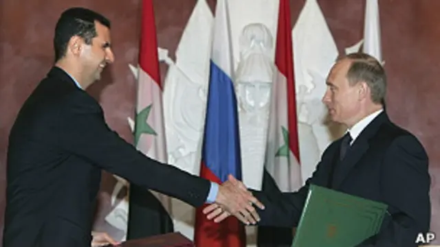 Asad y Putin