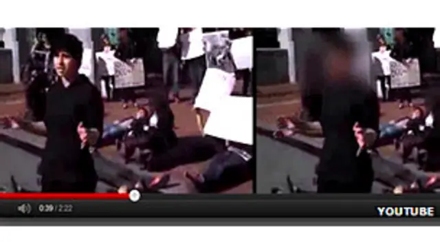 فعالان حقوق بشر می گویند که این ابزار برای پنهان ماندن هویت معترضان خیابانی که می‌خواهند ناشناس باقی بمانند مناسب است 