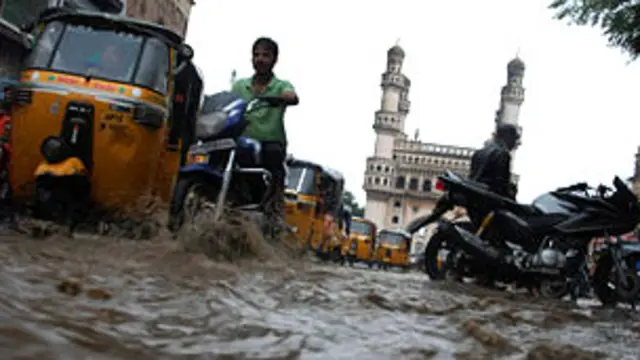 हैदराबाद बारिश