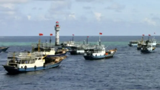 Tàu cá của Trung Quốc trên Biển Đông