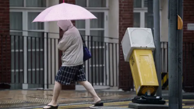 Petunjuk jalan tumbang 