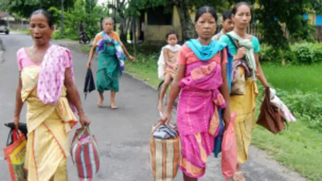 آسام، متاثرین