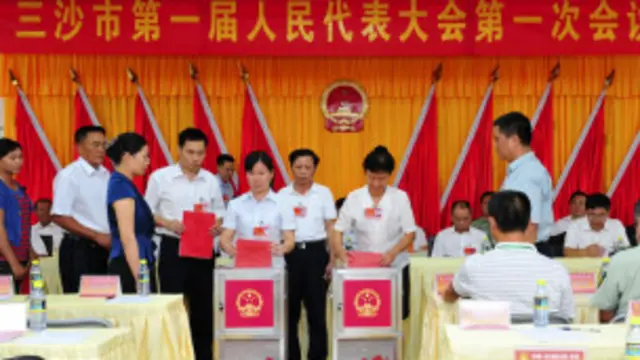 Người dân Trung Quốc đi bầu Hội đồng nhân dân 'Tam Sa'