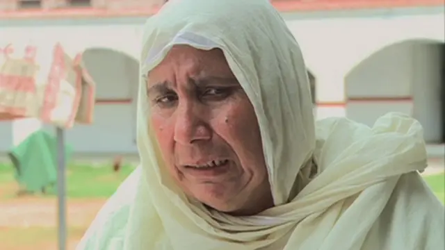 ایدھی اولڈ ہوم میں ایک بےسہارا خاتون