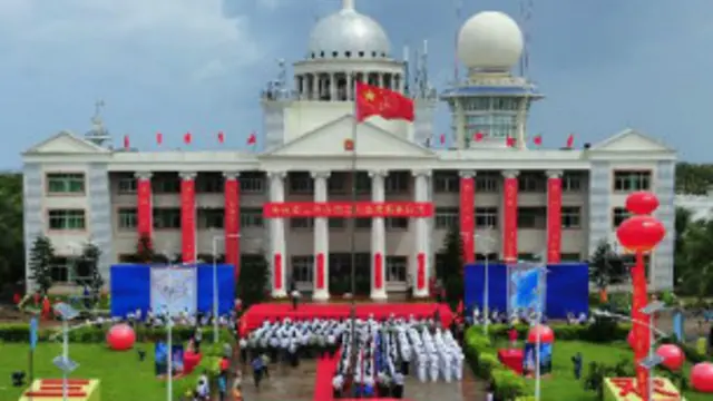 Trụ sở chính quyền của 'Tam Sa'
