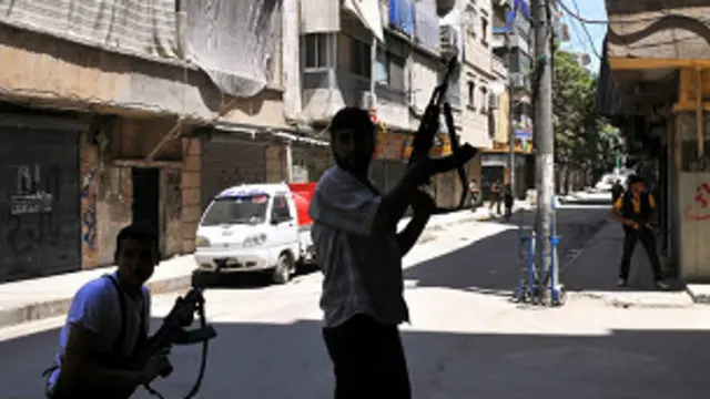 Penembak jitu di Aleppo