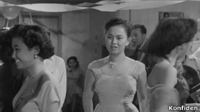 Potongan film 'Lewat Djam Malam' setelah direstorasi.