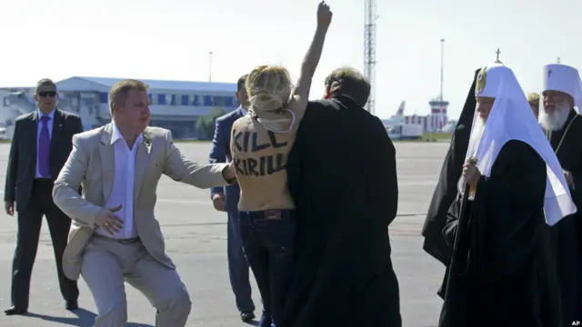 Активістка Femen