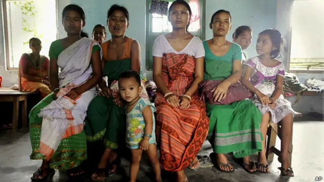 असम के राहत शिविर