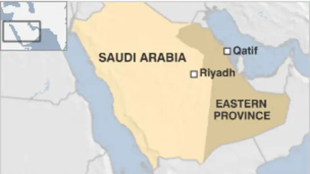 map saudi