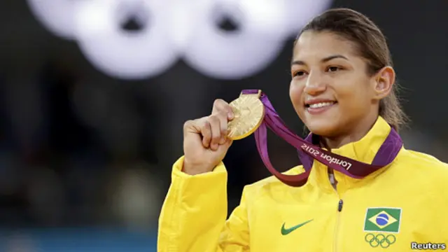 Sarah Menezes em Londres 2012 | Foto: Reuters