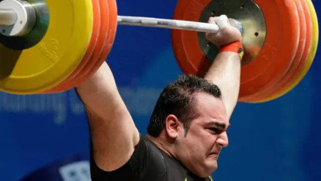 عکس بهداد سلیمی وزنه بردار