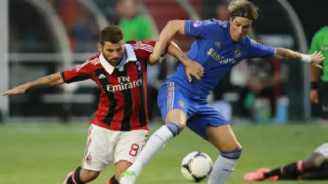 Chelsea akhiri tur di AS dengan kekalahan dari AC Milan.