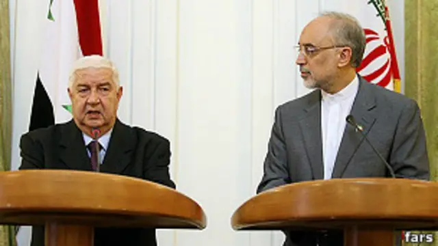 ولید معلم دومین مقام سوری است که در یک هفته گذشته به تهران رفته است