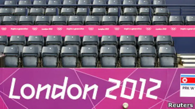 Порожні місця на олімпійських об'єктах