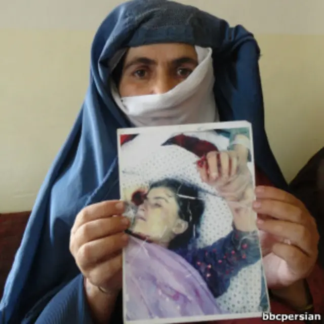 مادر دختری که یک سال پیش کشته شد