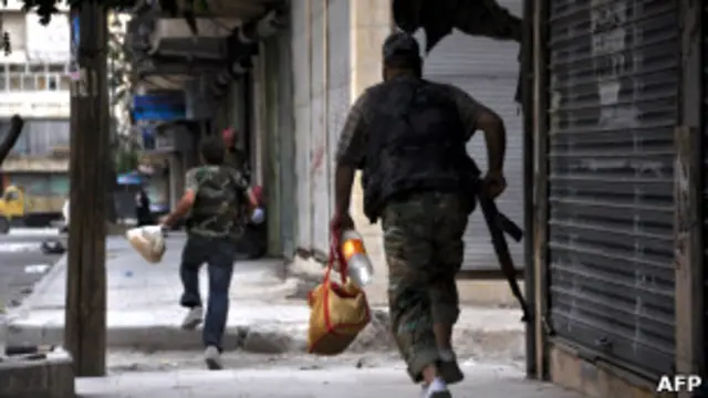 مخالفان مسلح در حلب