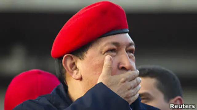 Hugo Chávez, presidente de Venezuela