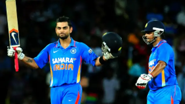 कोहली ने वनडे में 12वां शतक लगाया. तस्वीर एएफपी